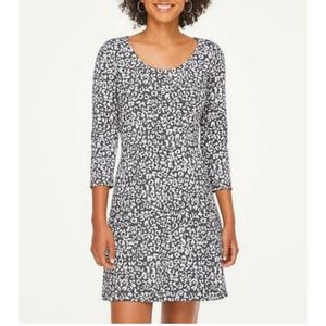 👑 LOFT Leopard Print Flare Dress 👑
